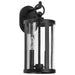 Wall Lantern Nuvo 60-8113 Broadstone - 2 Light Large Wall Lantern - Matte Black with Clear Seeded Glass Nuvo