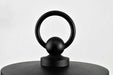 Post Top Nuvo 60-8114 Broadstone - 2 Light Post Top - Matte Black with Clear Seeded Glass Nuvo