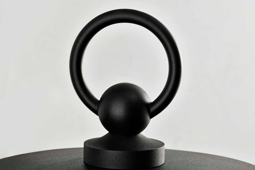 Post Top Nuvo 60-8114 Broadstone - 2 Light Post Top - Matte Black with Clear Seeded Glass Nuvo
