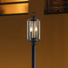 Post Top Nuvo 60-8114 Broadstone - 2 Light Post Top - Matte Black with Clear Seeded Glass Nuvo