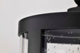 Hanging Lantern Nuvo 60-8115 Broadstone - 2 Light Hanging Lantern - Matte Black with Clear Seeded Glass Nuvo