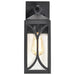 Wall Lantern Nuvo 60-8121 Oaklyn - 1 Light Small Wall Lantern - Matte Black with Clear Glass Nuvo