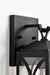 Wall Lantern Nuvo 60-8121 Oaklyn - 1 Light Small Wall Lantern - Matte Black with Clear Glass Nuvo