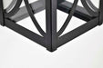 Wall Lantern Nuvo 60-8121 Oaklyn - 1 Light Small Wall Lantern - Matte Black with Clear Glass Nuvo