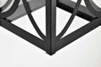 Wall Lantern Nuvo 60-8122 Oaklyn - 1 Light Medium Wall Lantern - Matte Black with Clear Glass Nuvo