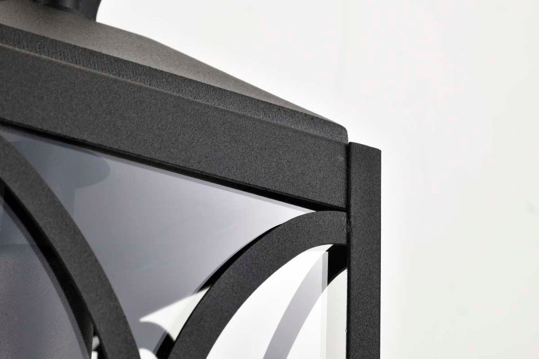 Wall Lantern Nuvo 60-8122 Oaklyn - 1 Light Medium Wall Lantern - Matte Black with Clear Glass Nuvo