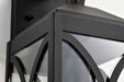 Wall Lantern Nuvo 60-8122 Oaklyn - 1 Light Medium Wall Lantern - Matte Black with Clear Glass Nuvo