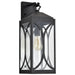 Wall Lantern Nuvo 60-8123 Oaklyn - 1 Light Large Wall Lantern - Matte Black with Clear Glass Nuvo