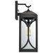 Wall Lantern Nuvo 60-8123 Oaklyn - 1 Light Large Wall Lantern - Matte Black with Clear Glass Nuvo
