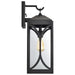 Wall Lantern Nuvo 60-8123 Oaklyn - 1 Light Large Wall Lantern - Matte Black with Clear Glass Nuvo