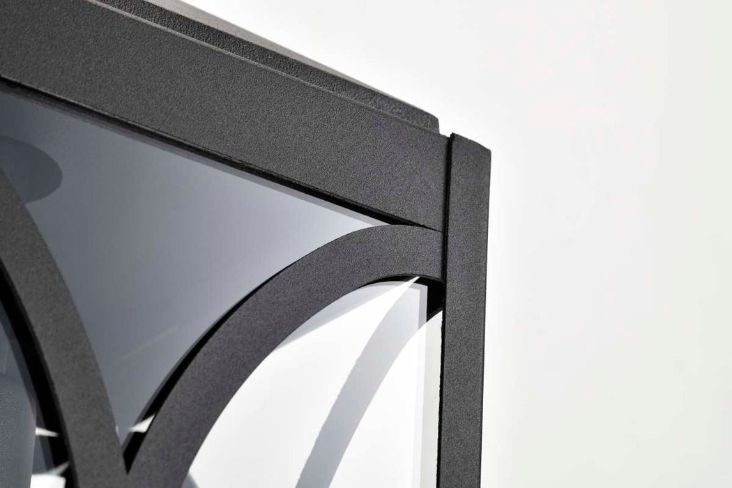 Wall Lantern Nuvo 60-8123 Oaklyn - 1 Light Large Wall Lantern - Matte Black with Clear Glass Nuvo