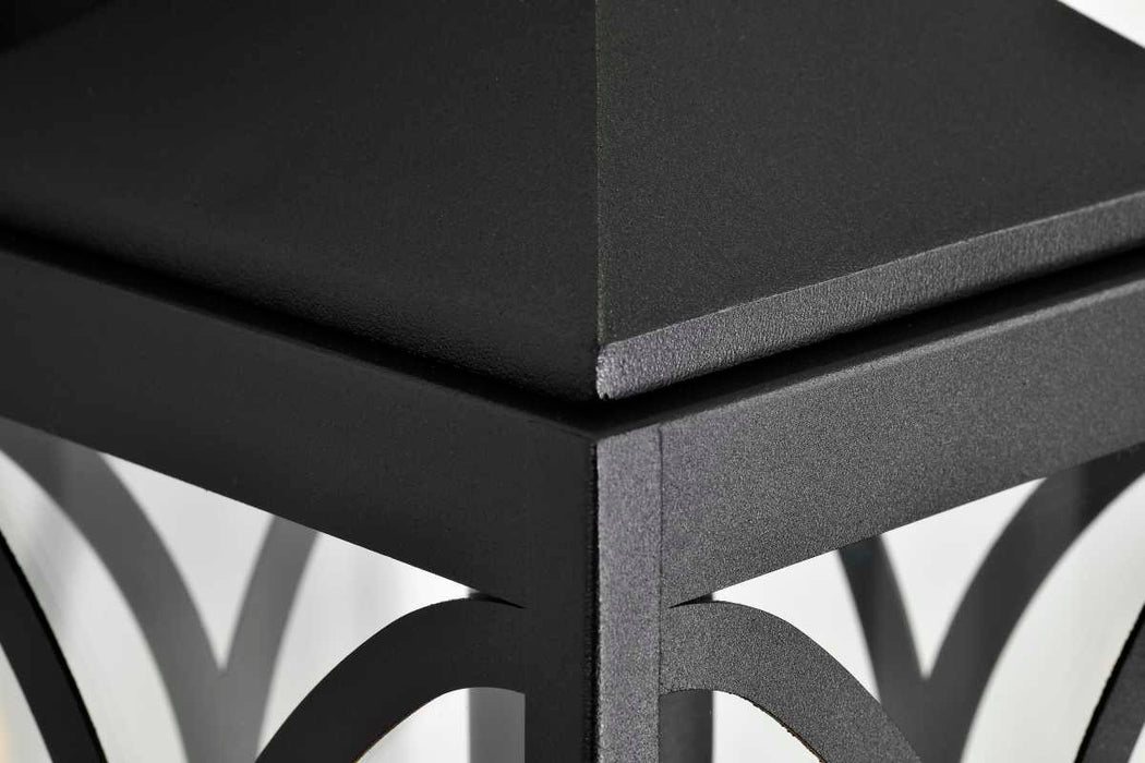 Wall Lantern Nuvo 60-8123 Oaklyn - 1 Light Large Wall Lantern - Matte Black with Clear Glass Nuvo