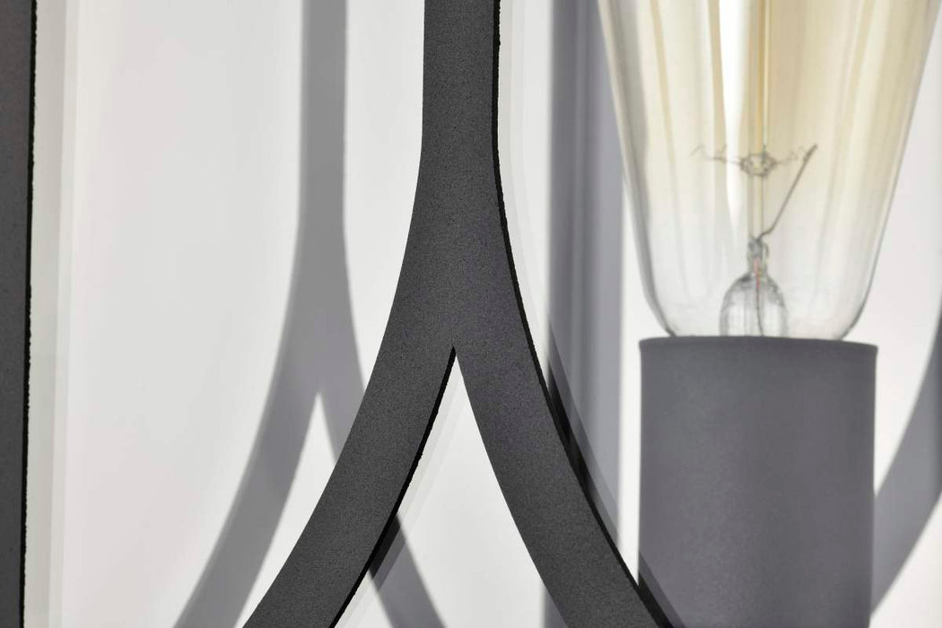 Post Top Nuvo 60-8124 Oaklyn - 1 Light Post Top - Matte Black with Clear Glass Nuvo
