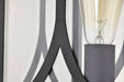 Post Top Nuvo 60-8124 Oaklyn - 1 Light Post Top - Matte Black with Clear Glass Nuvo