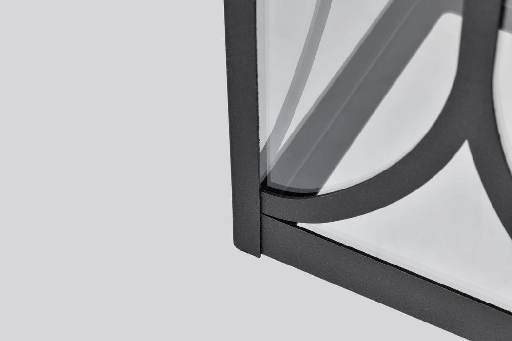 Hanging Lantern Nuvo 60-8125 Oaklyn - 1 Light Hanging Lantern - Matte Black with Clear Glass Nuvo