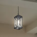 Hanging Lantern Nuvo 60-8125 Oaklyn - 1 Light Hanging Lantern - Matte Black with Clear Glass Nuvo