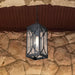 Hanging Lantern Nuvo 60-8125 Oaklyn - 1 Light Hanging Lantern - Matte Black with Clear Glass Nuvo