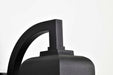 Wall Lantern Nuvo 60-8131 Lawrence - 1 Light Small Wall Lantern - Matte Black with Clear Seeded Glass Nuvo