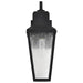Wall Lantern Nuvo 60-8132 Lawrence - 1 Light Medium Wall Lantern - Matte Black with Clear Seeded Glass Nuvo