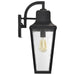 Wall Lantern Nuvo 60-8133 Lawrence - 1 Light Large Wall Lantern - Matte Black with Clear Seeded Glass Nuvo