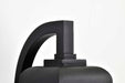 Wall Lantern Nuvo 60-8133 Lawrence - 1 Light Large Wall Lantern - Matte Black with Clear Seeded Glass Nuvo