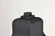 Post Top Nuvo 60-8134 Lawrence - 1 Light Post Top - Matte Black with Clear Seeded Glass Nuvo
