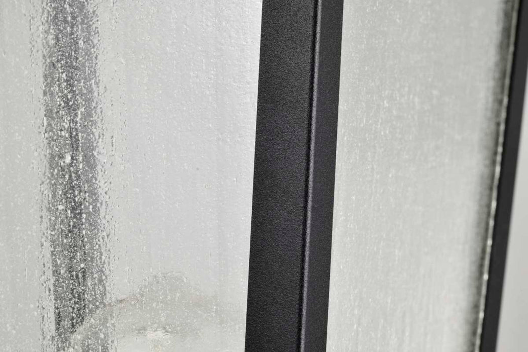 Post Top Nuvo 60-8134 Lawrence - 1 Light Post Top - Matte Black with Clear Seeded Glass Nuvo