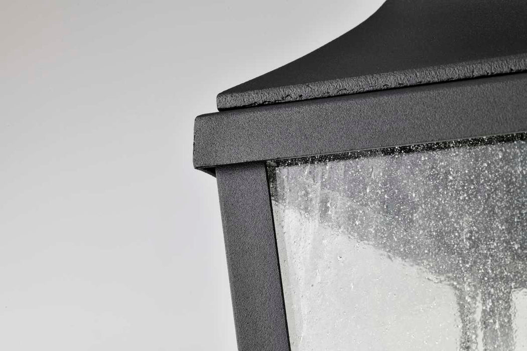 Hanging Lantern Nuvo 60-8135 Lawrence - 1 Light Hanging Lantern - Matte Black with Clear Seeded Glass Nuvo