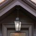 Hanging Lantern Nuvo 60-8135 Lawrence - 1 Light Hanging Lantern - Matte Black with Clear Seeded Glass Nuvo