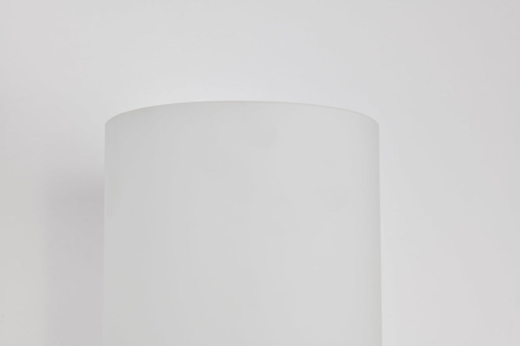 Vanity Nuvo 60-8201 Liam - 1 Light Vanity - Burnished Brass - White Opal Glass Nuvo