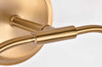 Vanity Nuvo 60-8202 Liam - 2 Light Vanity - Burnished Brass - White Opal Glass Nuvo