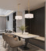 Pendant Nuvo 60-8204 Liam - 3 Light Pendant - Burnished Brass - White Opal Glass Nuvo