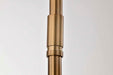Mini Pendant Nuvo 60-8205 Liam - 1 Light Mini Pendant - Burnished Brass - White Opal Glass Nuvo