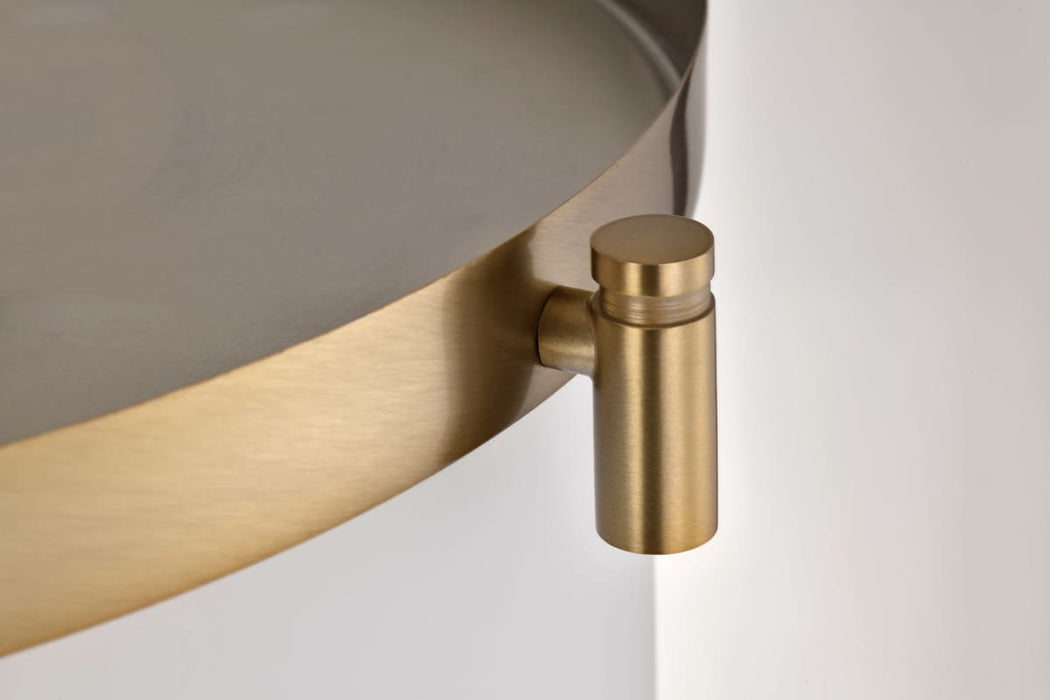 Flush Mount Nuvo 60-8207 Liam - 3 Light Flush Mount - Burnished Brass - White Opal Glass Nuvo