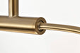 Pendant Nuvo 60-8208 Liam - 3 Light Island Pendant - Burnished Brass - White Opal Glass Nuvo