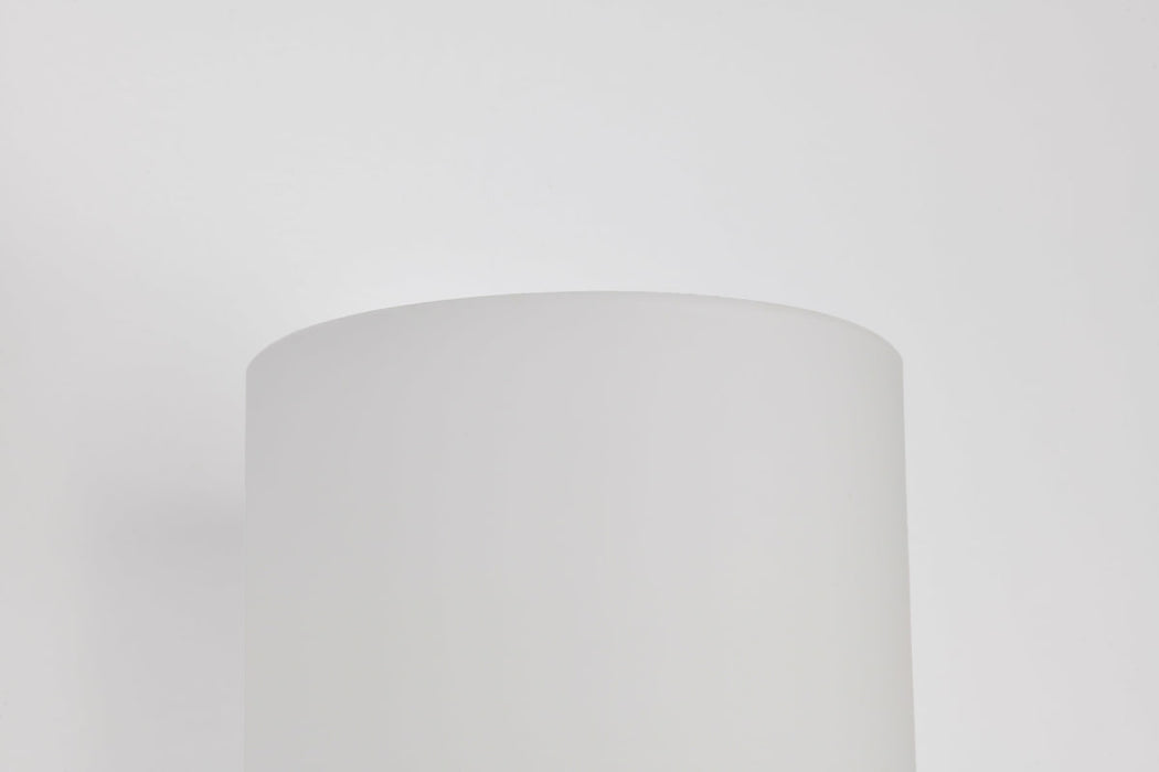 Vanity Nuvo 60-8211 Liam - 1 Light Vanity - Matte Black - White Opal Glass Nuvo