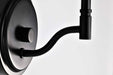 Vanity Nuvo 60-8211 Liam - 1 Light Vanity - Matte Black - White Opal Glass Nuvo
