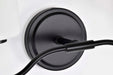 Vanity Nuvo 60-8212 Liam - 2 Light Vanity - Matte Black - White Opal Glass Nuvo