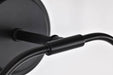 Vanity Nuvo 60-8212 Liam - 2 Light Vanity - Matte Black - White Opal Glass Nuvo