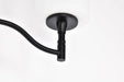 Vanity Nuvo 60-8212 Liam - 2 Light Vanity - Matte Black - White Opal Glass Nuvo