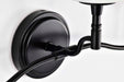 Vanity Nuvo 60-8213 Liam - 3 Light Vanity - Matte Black - White Opal Glass Nuvo