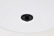 Pendant Nuvo 60-8214 Liam - 3 Light Pendant - Matte Black - White Opal Glass Nuvo