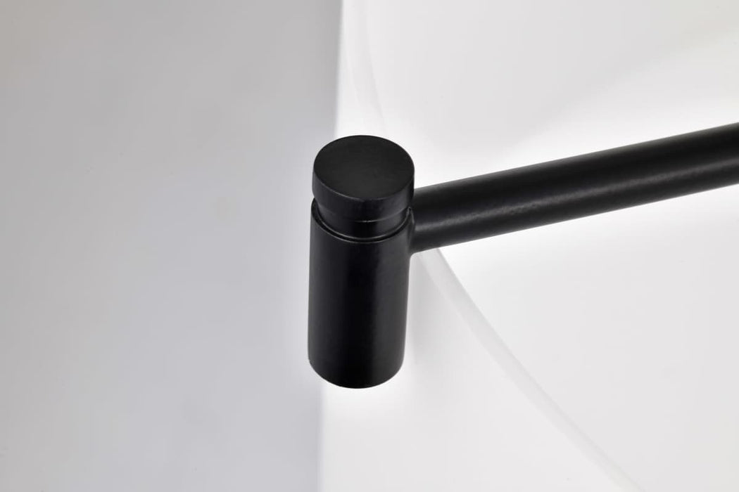 Pendant Nuvo 60-8214 Liam - 3 Light Pendant - Matte Black - White Opal Glass Nuvo