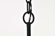 Chandelier Nuvo 60-8216 Liam - 6 Light Chandelier - Matte Black - White Opal Glass Nuvo