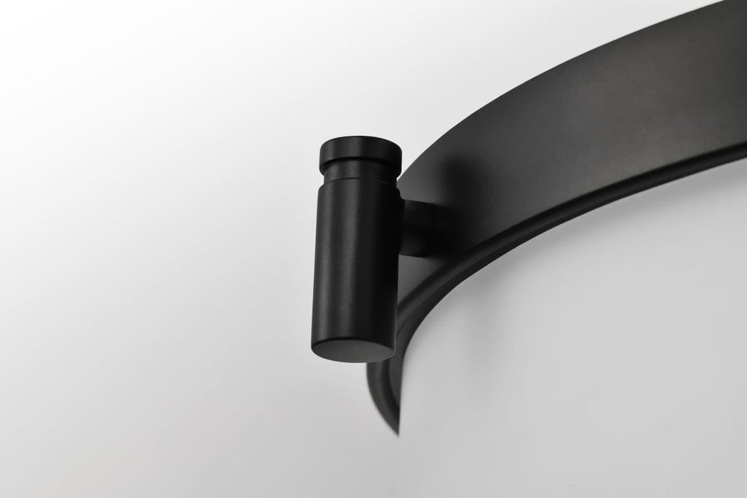Flush Mount Nuvo 60-8217 Liam - 3 Light Flush Mount - Matte Black - White Opal Glass Nuvo