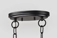 Pendant Nuvo 60-8218 Liam - 3 Light Island Pendant - Matte Black - White Opal Glass Nuvo