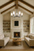 Chandelier Nuvo 60-8219 Liam - 9 Light Chandelier - Matte Black - White Opal Glass Nuvo