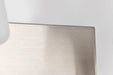 Vanity Nuvo 60-8222 Lune - 2 Light Vanity - Brushed Nickel Finish - Etched White Glass Nuvo