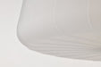 Flush Mount Nuvo 60-8230 Lune - 3 Light Flush Mount - Vintage Brass Finish - Etched White Glass Nuvo