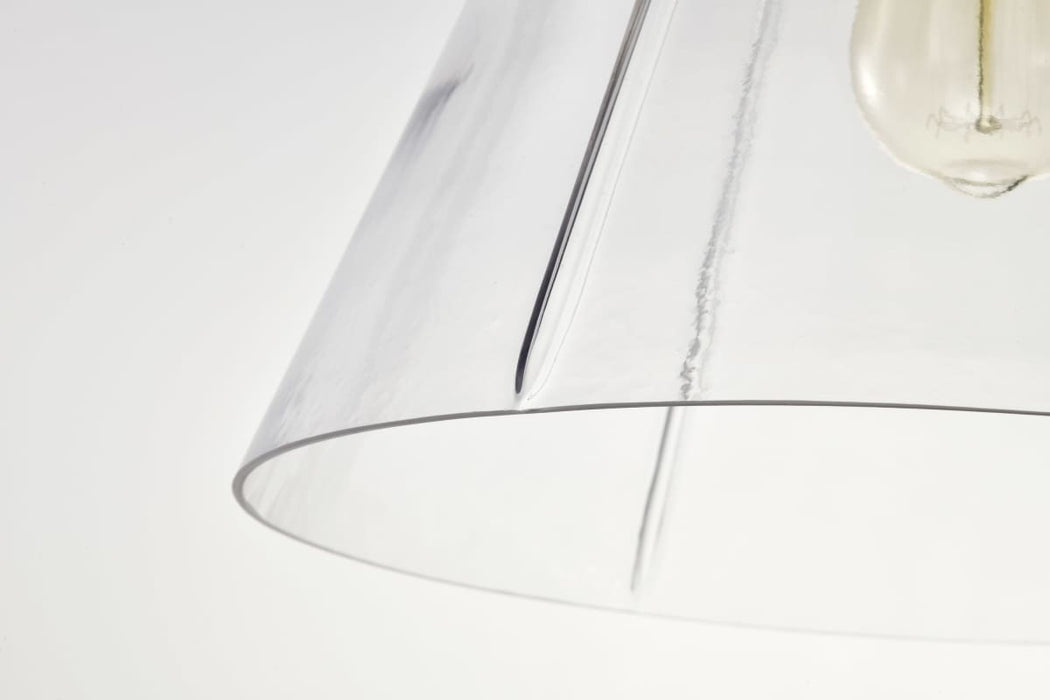Pendant Nuvo 60-8238 Lune - 3 Light Pendant - Vintage Brass Finish - Etched White Glass Nuvo
